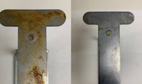 iron and rust content